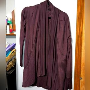 Active Life Cardigan Italian Plum